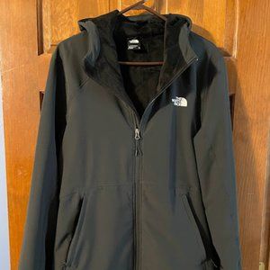 The North Face Women's Shelbe Raschel Full Zip Hoodie - Size XL, Color TNF Black